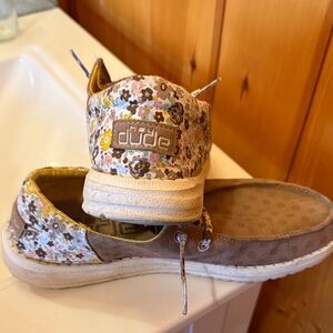 Hey Dude wendy army dot & floral